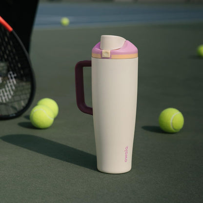 Owala FreeSip Tumbler - Insulated Stainless Steel Water Bottle with Built-In Straw | 40oz, BPA Free, Leak Proof, Iced Breeze