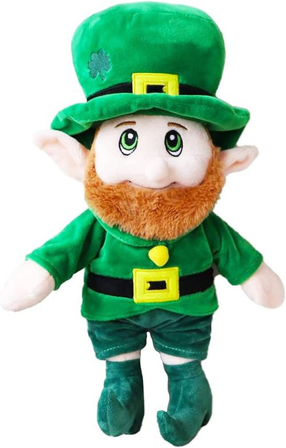 illuOKey Leprechaun Plush Doll - Perfect St. Patrick's Day Decoration | 16 Inches for Kids