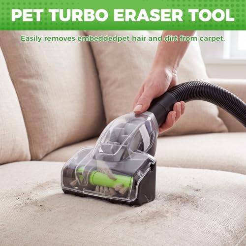 Pet Turbine Eraser Hair Brush Attachment for Bissell Vacuum - Compatible with 2252 2489 2486 2254 22543 24899 Models