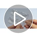 Cordless Honeycomb Shade Lift Handles Replacement Set - Compatible with Bali, Graber, Levolor, Kirsch