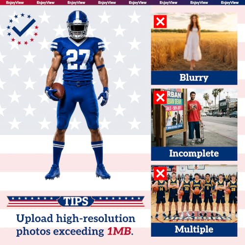 Custom Life Size Cardboard Cutout - Upload Your Photo 1-8 Ft Personal Standee