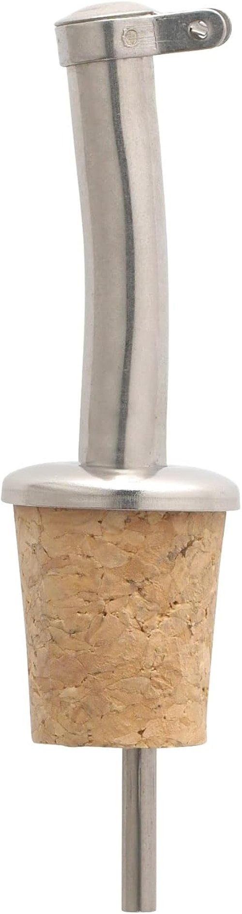 Fantes Bottle Stopper Pourers, 18/8 Stainless Steel, Set of 2, The Italian Market Original since 1906