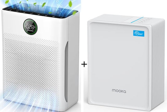 Skiennix Air Purifier - Large Room Coverage Up to 2200ft² with PM2.5 Sensor & Aromatherapy Feature