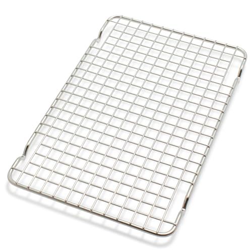 Sur La Table 12" x 17" Stainless Steel Cooling Baking Rack Grid, Silver