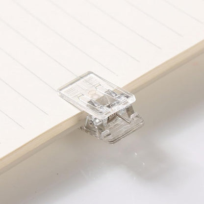 50 Pack Clear Clips for Photos - PVC Window & Wall Hanger Clamps, Multi-Purpose Clips for Christmas Lights, Posters, Papers