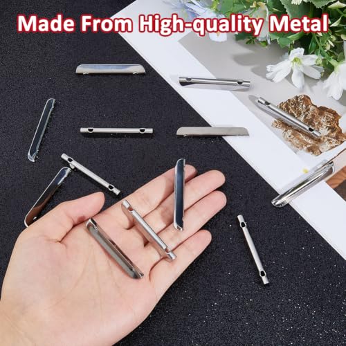 30PCS Metal Book Corner Protectors Edge Clips - Stainless Steel