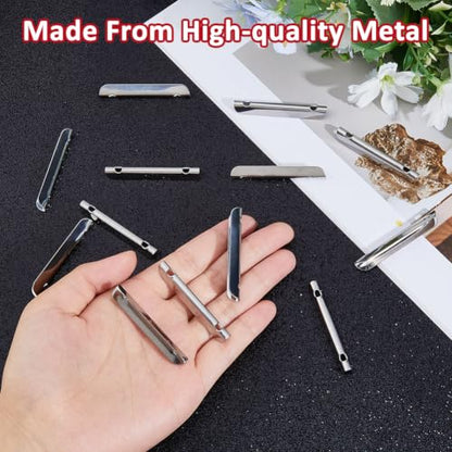 30PCS Metal Book Corner Protectors Edge Clips - Stainless Steel