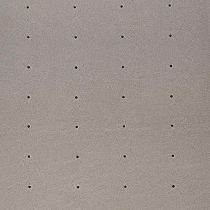 Lucid 3 Inch Mattress Topper Twin – Memory Foam – Bamboo Charcoal Infusion – Cooling Ventilation – Hypoallergenic – CertiPur Certified Foam, White and Grey
