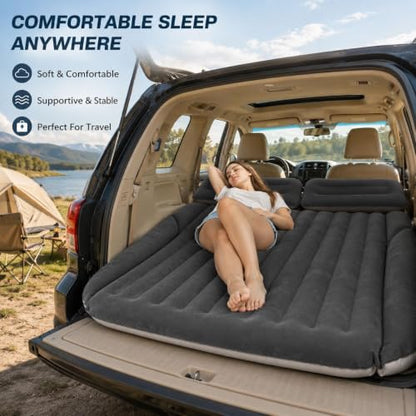 Car Air Mattress for Honda CR-V Hybrid 2023–2026 - Black, Portable Inflatable Bed