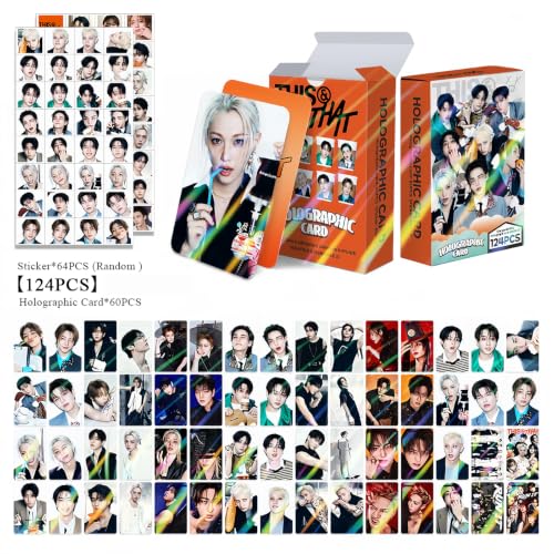 Multicolor Stray Kids Photocards Set KPOP Album Stickers Gift Collection