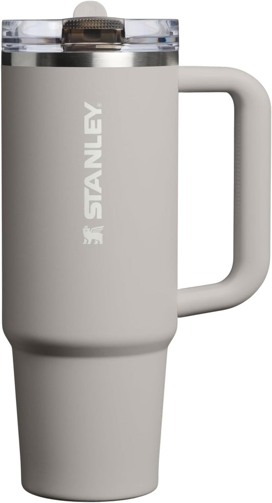 STANLEY Quencher ProTour 30 oz Tumbler - Leakproof Lid, Built-In Straw & Handle | Insulated Stainless Steel | BPA-Free | Ash