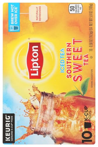 Lipton Refresh Iced Sweet Tea K-cup, 10 Count(pack of 2)