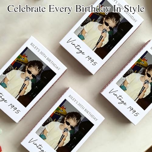 Personalized Photo Matchbooks Bulk Custom Party Favors for Weddings Birthdays