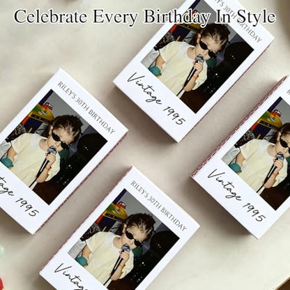 Personalized Photo Matchbooks Bulk Custom Party Favors for Weddings Birthdays