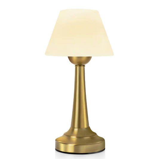 TRRMEZY Outdoor Battery Operated Cordless Table lamp Waterproof, Shower Lamp Rechargeable, Touch Dimmable Nightstand Lights for Bedroom School Patio Livingroom Decor