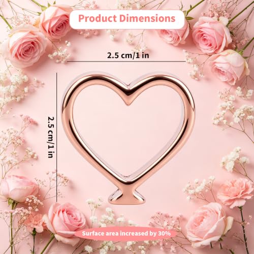 Heart-Shaped Copper Flower Water Cleaner for Fresh Cut Arrangements