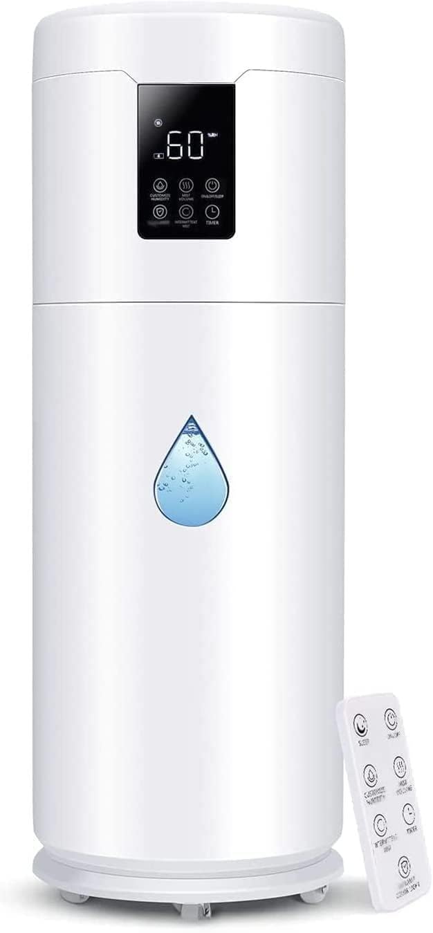 Skiennix Large Humidifier - 17L/4.5Gal Top Fill Design with 360° Nozzle for Homes & Offices