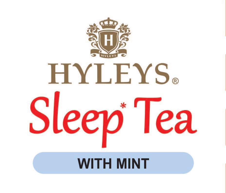 Hyleys Caffeine-Free Herbal Tea - Mint, Rosemary, Valerian Root, Lavender - 25 Tea Bags (1 Pack) - Calm Sleep Tea for a Relaxing Nightly Cup