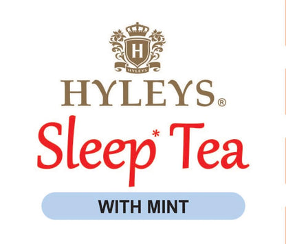 Hyleys Caffeine-Free Herbal Tea - Mint, Rosemary, Valerian Root, Lavender - 25 Tea Bags (1 Pack) - Calm Sleep Tea for a Relaxing Nightly Cup