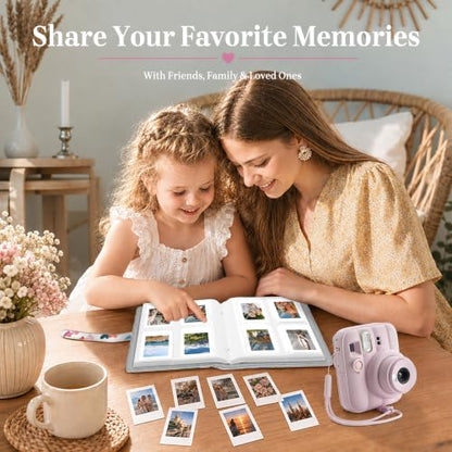 Fintie Photo Album for 2x3 Inch Instax Mini Films Raining Hearts Variation - 320 Pockets