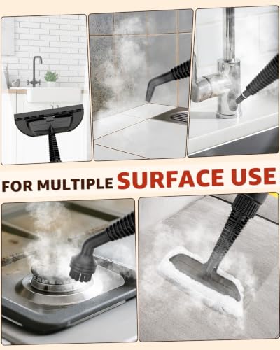 Yellow Handheld Steam Cleaner for Grout & Multi-Surface Deep Cleaning