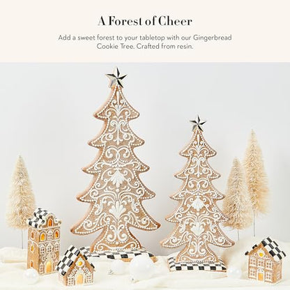 MacKenzie-Childs Gingerbread Cookie Tabletop Tree - Large 6in