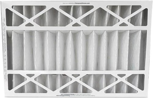 Honeywell FC100A1029 Pleated Air Filter - MERV 11, 16" x 25" x 4" | 2-Pack with Supply Reminder