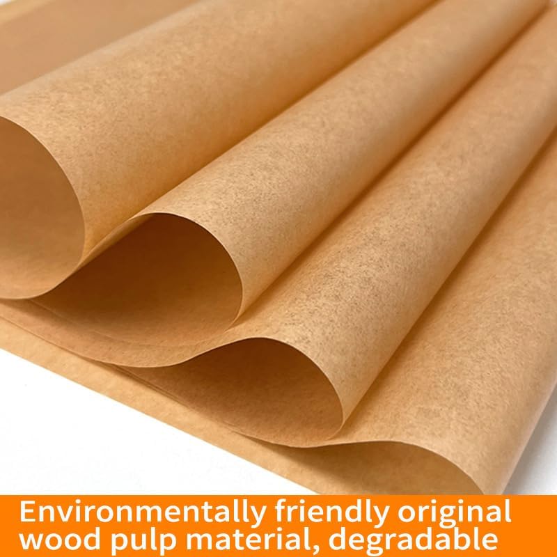 Precut Parchment Paper - 200 Non-Stick Sheets for Baking, Grilling & Air Frying | 12x16 Inches