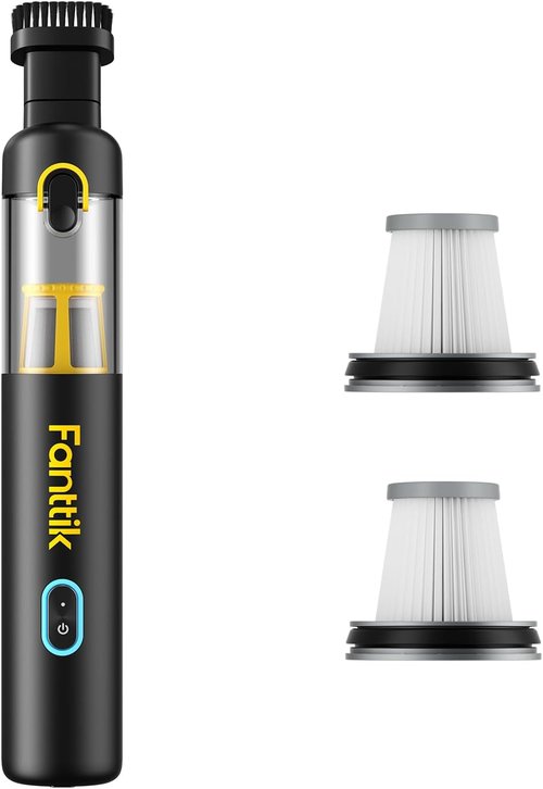 Fanttik Slim V8 Apex Car Vacuum - 2-Pack Replacement HEPA Filters for Superior Cleaning Performance