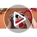 4 Pcs Christmas Penguin Ceramic Mug Set - 11 oz Holiday Drinkware - Variation of 4