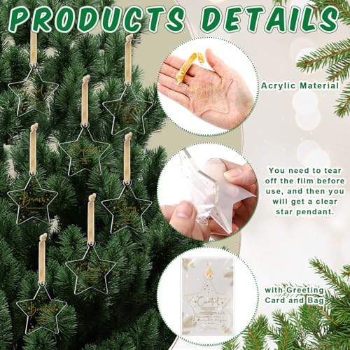 Religious Christmas Ornaments Bulk Set - 120 Christian Tree Decorations with Bible Verses - Variation of THIS listing 120