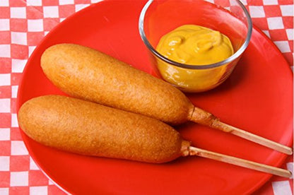 Perfect Stix CDS303B-HW 1000 Premium Wooden Stir Stick, Corn Dog Stick (Pack of 1000)