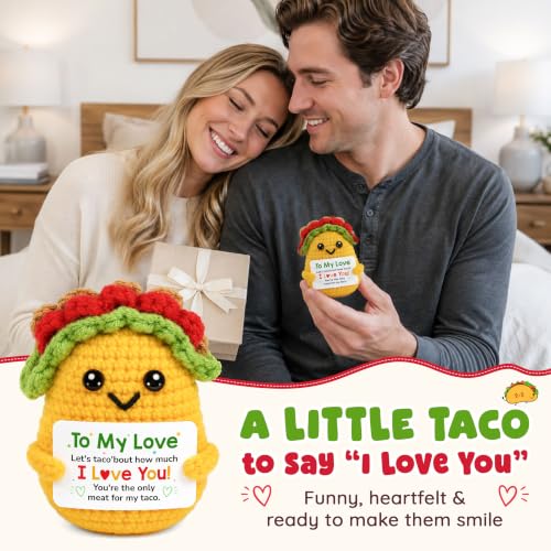 Yellow Taco Couple Gift - To My Love Anniversary Keepsake
