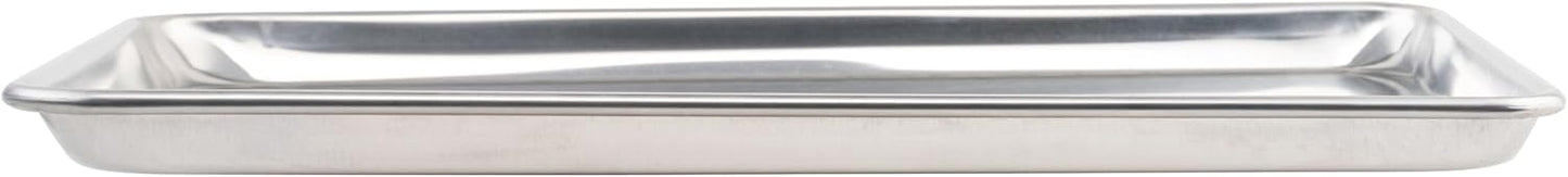 Winco Commercial-Grade Aluminum Sheet Pan - Durable 18 Gauge | Perfect 1/2 Size for Baking