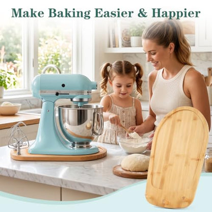 2-in-1 KitchenAid Stand Mixer Slider with Storage for 4.5-5 Qt Models