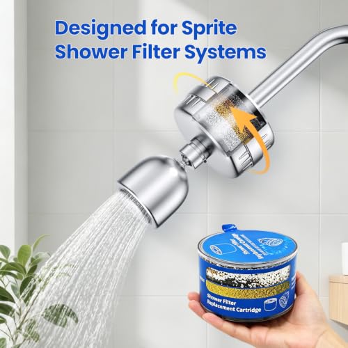 2 Pack Shower Filter Cartridge for Sprite Slim-Line (SLC) - Replacement Filter