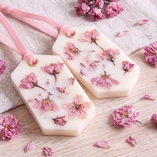Natural Dried Cherry Blossom Flowers for Culinary & Craft Use - 450+ Pieces