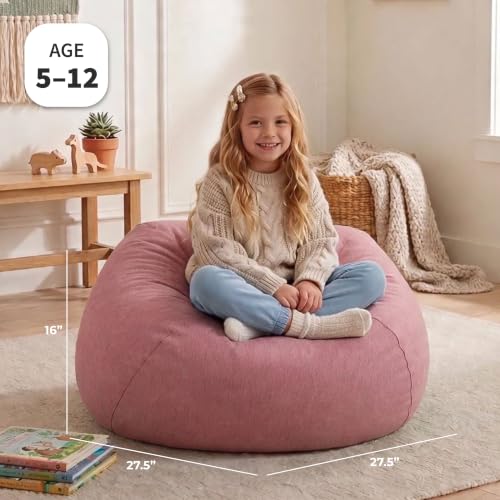 Jellybean Jam Classic Bean Bag Chair for Kids - Lightweight & Durable