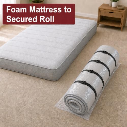King/Cal King Mattress Vacuum Bag with Straps for Moving & Storage