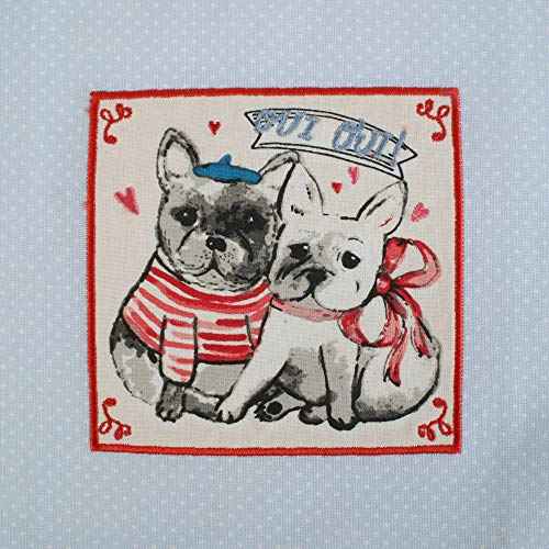 DII I Love Paris Collection Kitchen, Dishtowel Set, 18x28, Embellished, 4 Piece