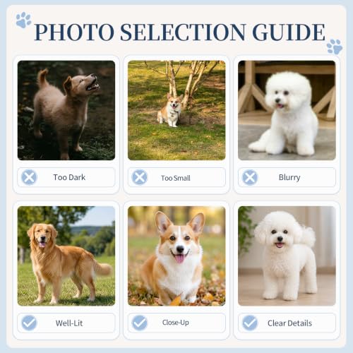 Personalized Pet Photo Pillow Custom Plush with Picture for Gift or Decor