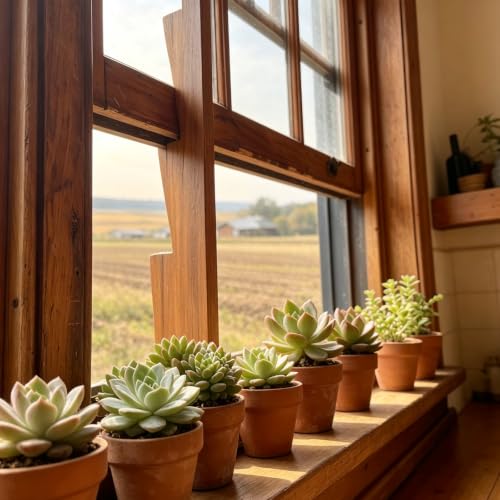 Adjustable Wooden Window Prop Stick - Support Rod for Ventilation & Safety
