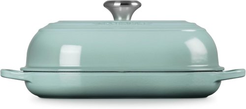 Le Creuset Enameled Cast Iron Oval Bread Oven - 11.5 Inch | Sea Salt Finish for Perfect Baking