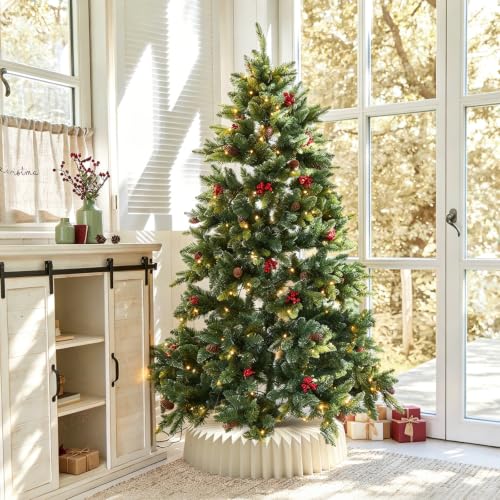 Honeycomb Christmas Tree Collar White Folding Paper Tree Skirt