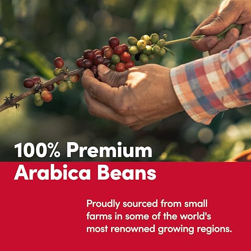 Tim Hortons French Vanilla, Flavored Roast Ground Coffee, Perfectly Balanced, Always Smooth, Made with 100% Arabica Beans, 12 Ounce Bag