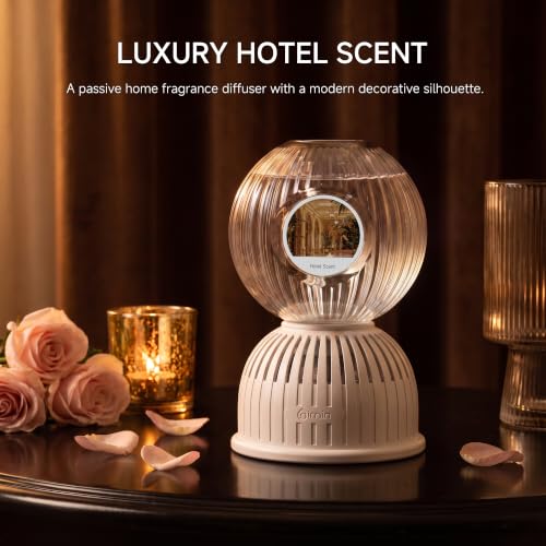 Waterless Diffuser 350ml Sphere Design - Luxury Hotel Scent - No Reeds
