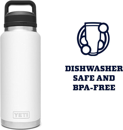 YETI Rambler 36 oz Bottle - Vacuum Insulated, Leakproof Stainless Steel with Chug Cap