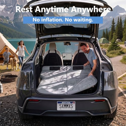 Car Mattress for Tesla Model 3 - Foldable Foam Trunk Bed, Custom Fit - Variation of THIS listing
