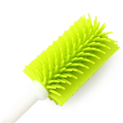 Bottle Brush Dishwashing Cleaning Brush Set, Long Handle Dish Cup Bottle Washing Scrubber for Cleaning Non-Stick Pot Pan Dish Bowl, Water Cups, Coffee Mugs