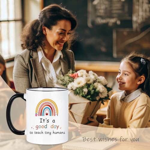 Teacher Mug 11Oz Appreciation Gift Good Day Variation - Christmas Teacher Gift